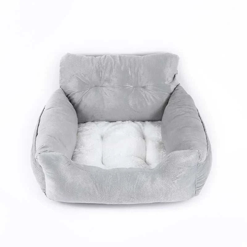 Car Seat Cover for Small and Medium Dogs, Travel Sofa, Front and Back Seat, Pet Carrier Bed