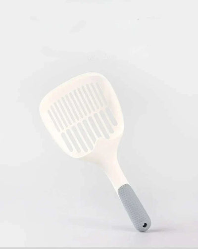 Large cat litter scoop with durable design for easy pet waste removal.