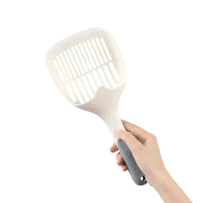 Large cat litter scoop for easy waste removal, durable pet cleaning tool. large litter scoop