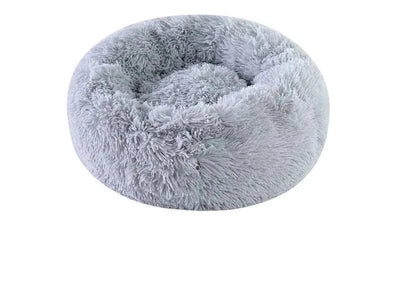 Plush Winter Pet Nest – Warm & Detachable Washable Dog Bed for Cats and Small Dogs