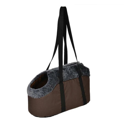 Dog Carrier Soft Fleece Backpack For Small Dogs Cats Slings Bag Portable Walking Puppy Shoulder Bags Pug Pet Carrying Supplies
