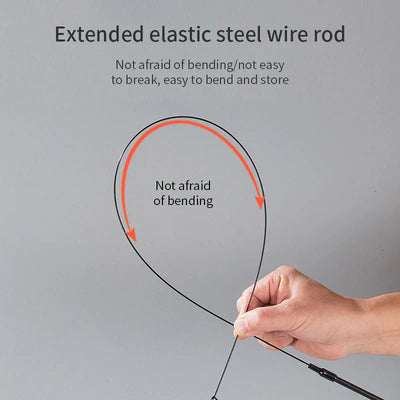 Elastic steel wire rod for Interactive Cat Toy, flexible and durable design. pet feather toy