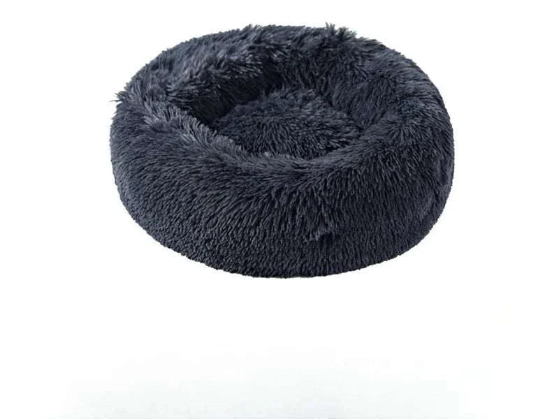 Plush Winter Pet Nest – Warm & Detachable Washable Dog Bed for Cats and Small Dogs