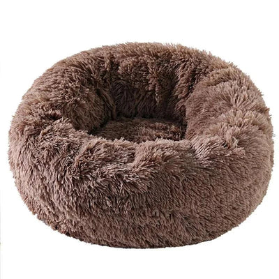 Plush Winter Pet Nest – Warm & Detachable Washable Dog Bed for Cats and Small Dogs