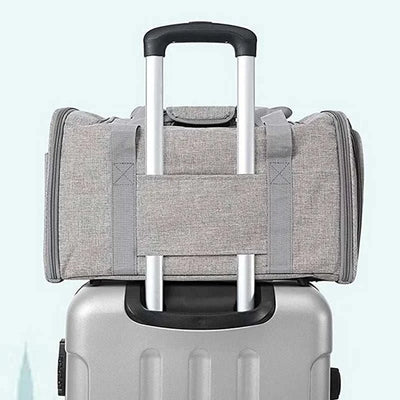 Dog Cat Carrier Bag Soft Carrier Side Backpack Pet Dog Travel Bags Airline Approved Transport for Small Dogs Cats Outgoing