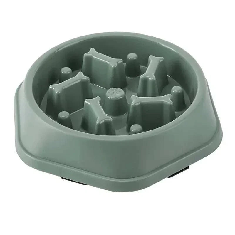 Slow feeder bowl for small and medium dogs, plastic design from Mainland China. cat slow feeder